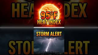95°F Heat vs. Heavy Rain: Weekend Alert