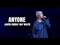 Justin bieber - Anyone live performance (Amazon Our world)