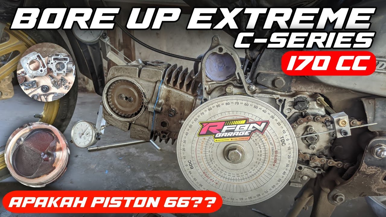 BORE UP EXTREME‼️C-SERIES HARIAN TOURING 170 CC