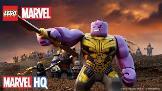Hulk Se Junta À Batalha Final Contra O Thanos Lego Marvel