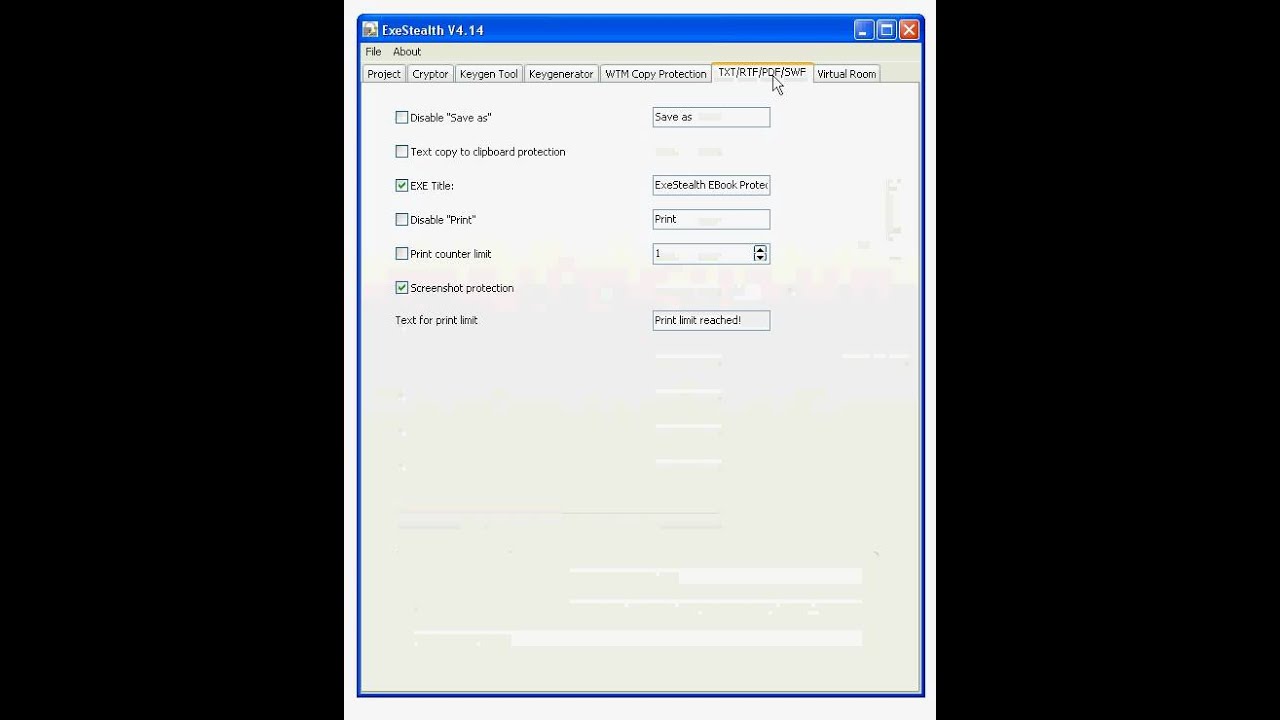 How to PDF Copy Protection and bind it to a computer - Exe Stealth