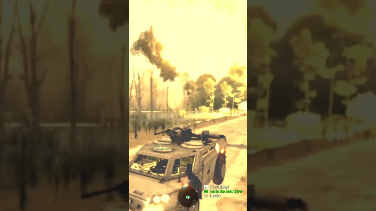 No backseat gaming! BUT THE NUKE?? 