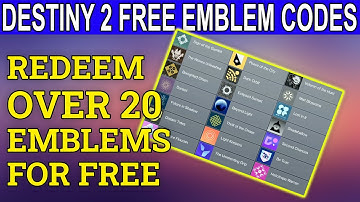 Destiny 2 FREE EMBLEM Codes- Redeem OVER 20 Emblems Right Now (Witch Queen Season 16)