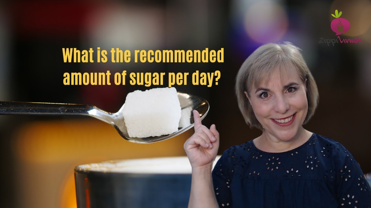 What is the amount of sugar per day? YouTube