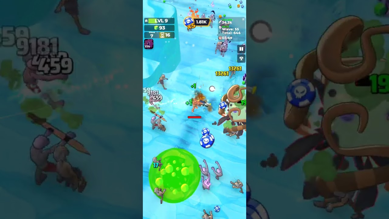 Monster Survivors- HUGE GRINDSS