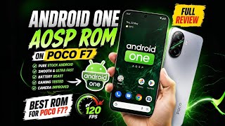 This ROM Changed My POCO F7 Completely 😍 Android One AOSP Review new