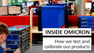 Inside OMICRON: How we test and calibrate our products