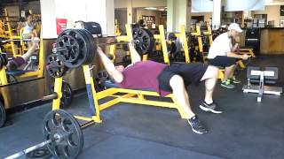 Bench Press - 455x1, but with a minor recording mishap