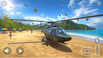 Rescue Operation Simulator 🚁 | Helicopter Flight Game 2025 | Realistic Air Rescue Gameplay