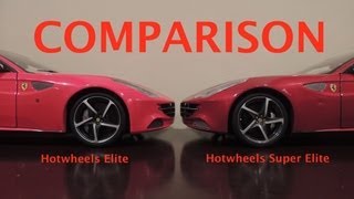 In this video, cj compares a 1:18 ferrari ff made by hotwheels
superelite to elite. the cars have massive price differe...