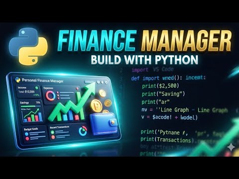 • I Built a Personal Finance Manager in Python!• I Built My Own Python Finance Tracker