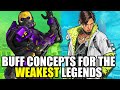 Apex Legends Buff Concepts For The Weakest Legends