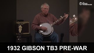 1932 Gibson TB3 Pre-War Conversion Banjo Demo | $10,500 | Geoff Hohwald Review