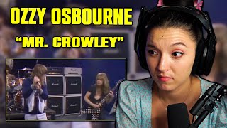 Amazing Guitar Solo! Ozzy Osbourne - Mr. Crowley | FIRST TIME REACTION | (1981) Live