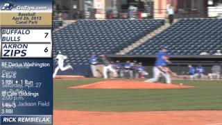 Akron Baseball vs. Buffalo