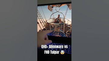 #QHD+ #Alienware vs #FHD #Tulpar 🤯 #notebook #dell vs #monster #gaming #laptop #screen