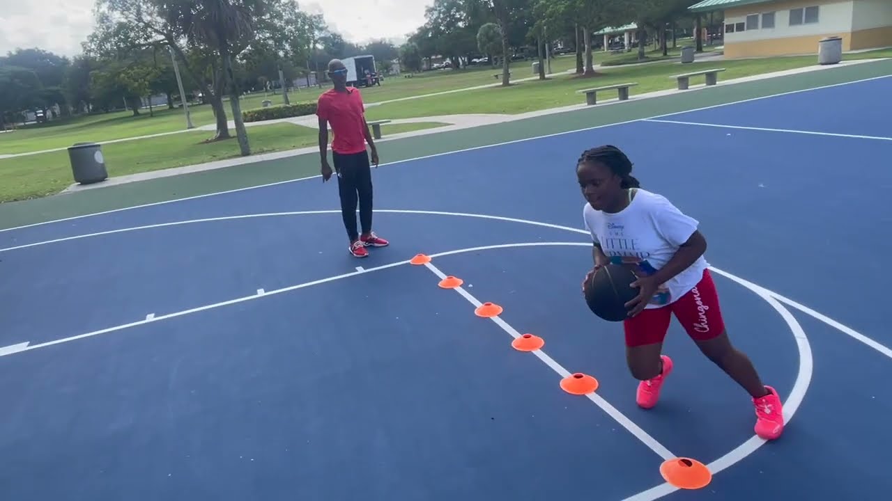 Youth Drills to improve VERTICAL jump using the Vertimax + footwork drills| CB Hoops Training