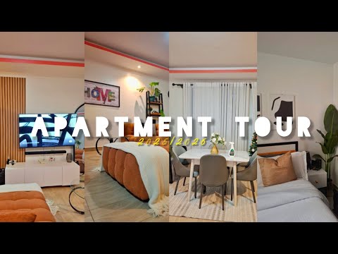 APARTMENT TOUR 2025/2026 |FULL APARTMENT TOUR WHERE COMFORT MEETS STYLE | DECOR TIPS & SET UP|PLUGS