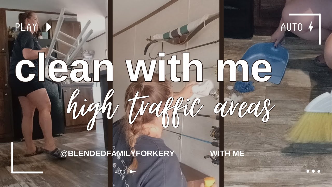 Fall 2023 Clean With Me | HIGH TRAFFIC AREAS | Motivational Cleaning | Inspirational Declutter