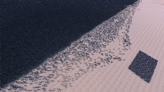 300 THANOS vs 50000 BLACK PANTHER - Ultimate Epic Battle Simulator