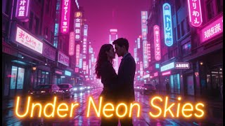 Under Neon Skies – Love’s Glow in the City Night | GrooveGrotto (Official Lyric Video)