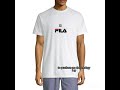 Fendi/fila custom graphic t-shirt