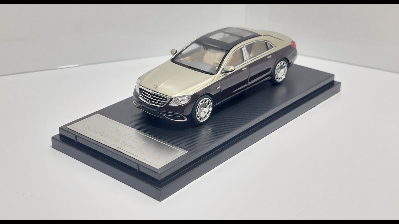 Modellino Pressofuso Mercedes Benz S450 W222, Scala 1:64, Colore Argento, Master, Edizione Limitata