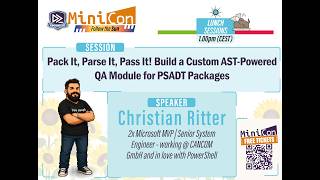 Pack It, Parse It, Pass It! Build a Custom AST Powered QA Module for PSADT Packages - C. Ritter