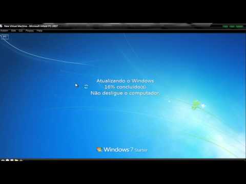 Vídeo: Como Atualizar O Windows 7 Starter