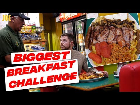 Eating challenge How to tackle London's biggest English breakfast