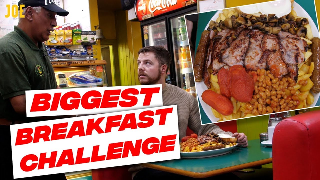 Eating challenge How to tackle London's biggest English breakfast YouTube