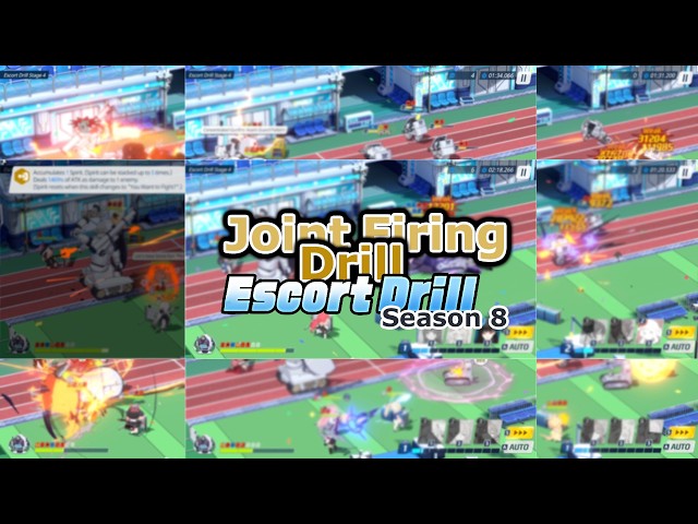 Blue Archive Global - Joint Firing Drill 47 Escort Drill (Season 8
