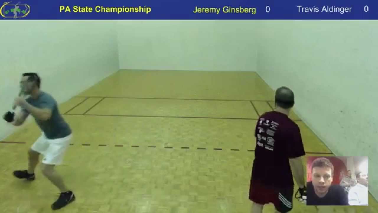 PA Racquetball Men's Open Championship Final YouTube