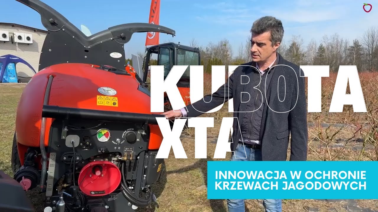 Ten opryskiwacz zaskakuje wydajnością i rozwiązaniami - dedykowany do krzewów jagodowy