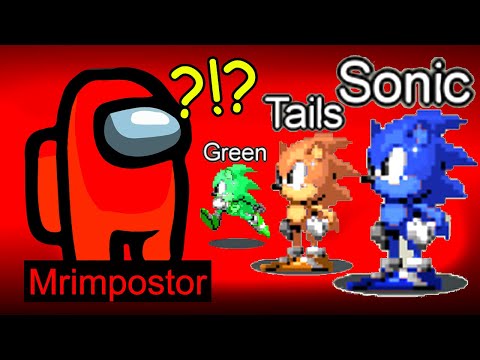 I Trolled The Impostor with SONIC Skin (Modded Among Us)