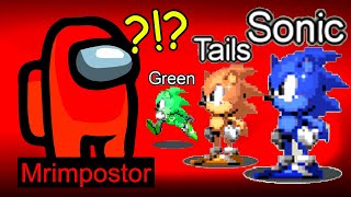 I Trolled The Impostor with SONIC Skin (Modded Among Us) @Bodil40Gaming