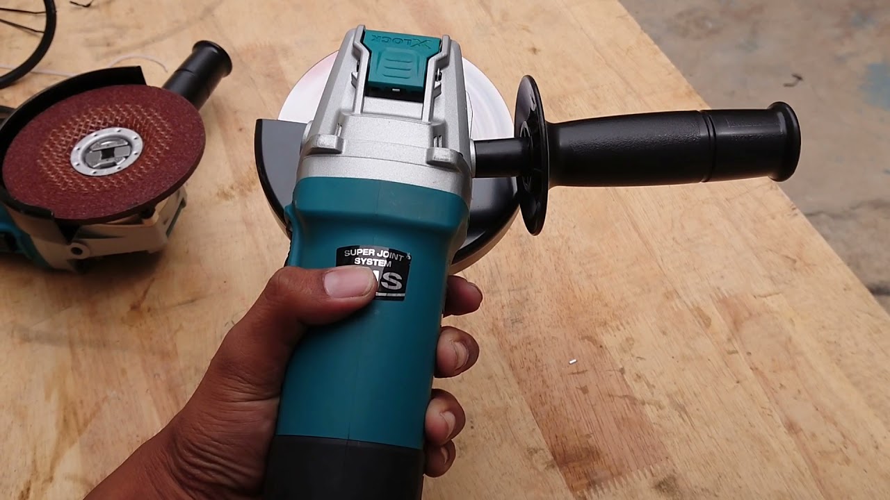 Makita X Lock 5" Grinder GA5080R GA5080 YouTube