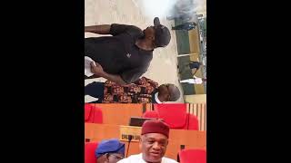 Ohafia Stages Protest Against Orji Uzor Kalu