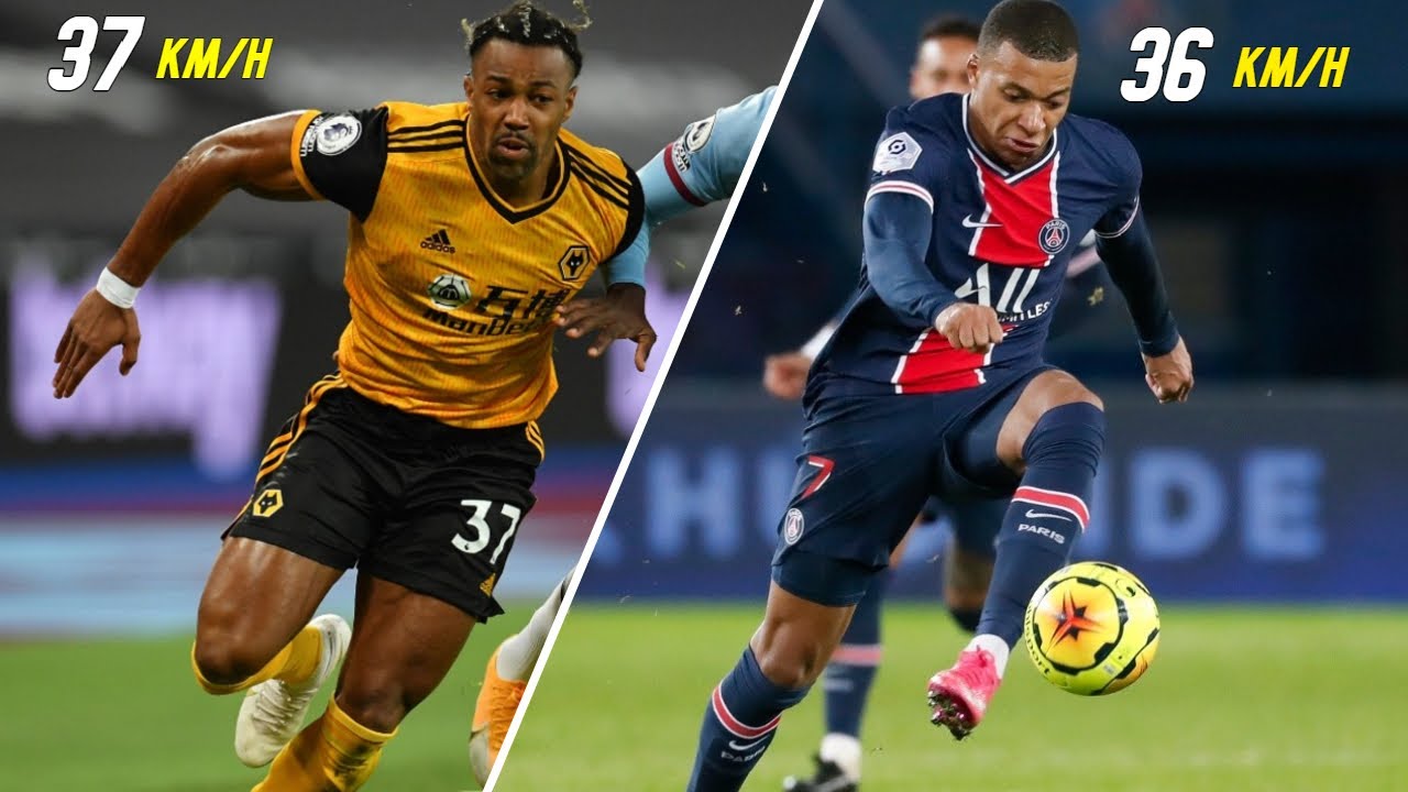 Top 10 Fastest Football Players For This 2021 • HD YouTube