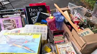 Decent prices at today’s yard sales #YardSale