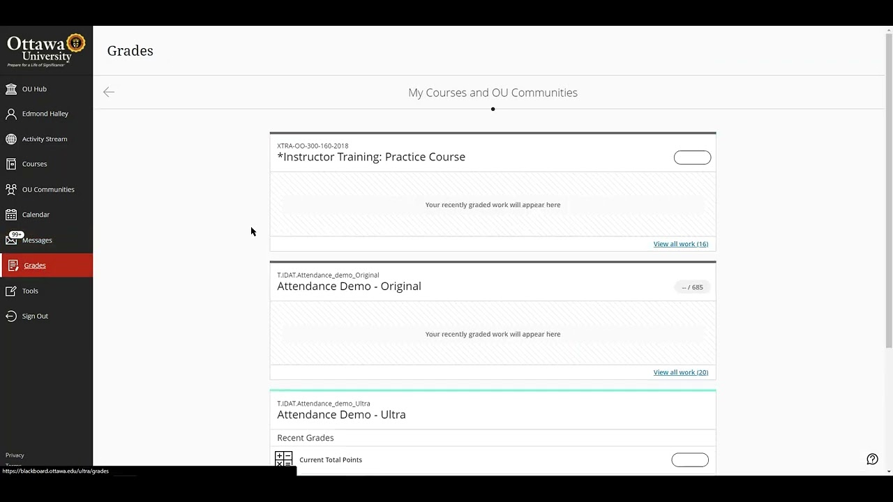 Ottawa University Getting Started