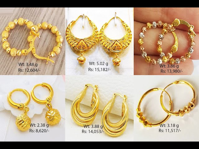 Buy 300+ Hoops Earrings Online | BlueStone.com - India's #1 Online Jewellery  Brand