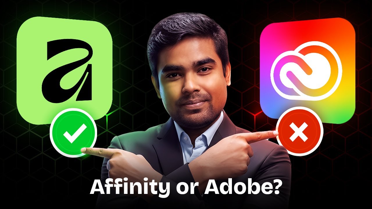 Stop Paying Monthly! Affinity vs Adobe Comparison + Install Guide (Bangla)