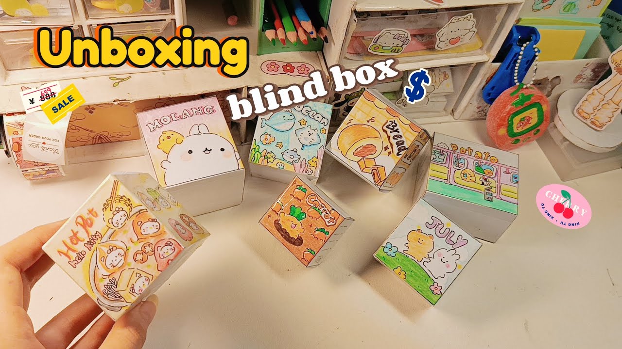 💦 UNBOXING✨mụt số mẫu blind box dễ thương cutii👾😘💤|miran.e1
