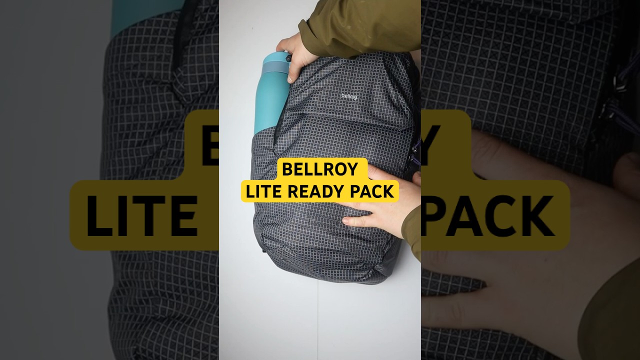 Bellroy Lite Ready Pack (unpack with me)