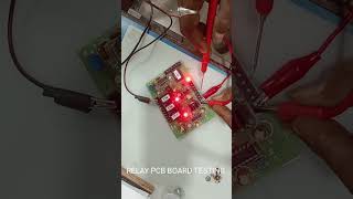 #Relay pcb board testing #Relay board repair
