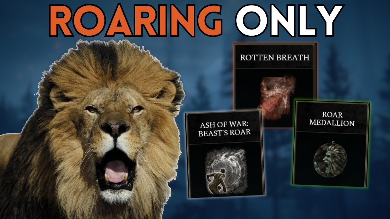 Elden Ring, but I'm ONLY using ROARS