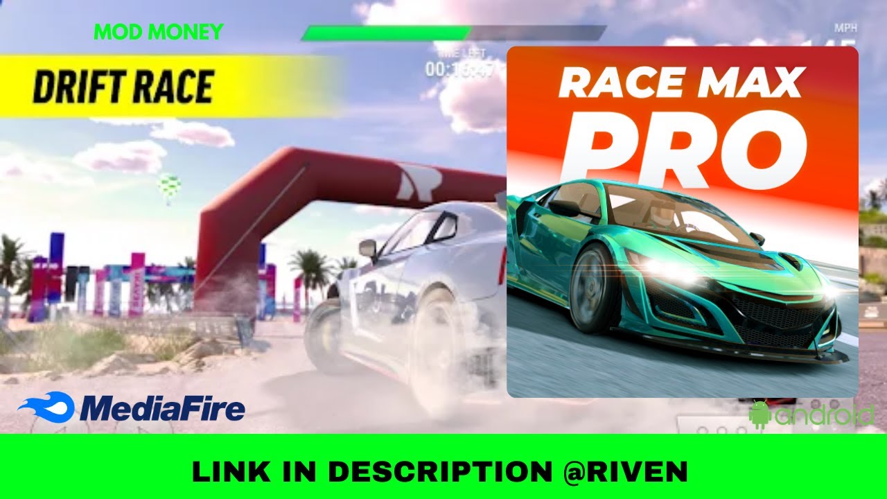DRIFT:RACE MAX PRO | MOD MONEY VERSION  Y GAMEPLAY ÉPICO(MEDIAFIRE)2026.