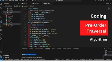 Preorder Traversal of Binary Tree | Python |