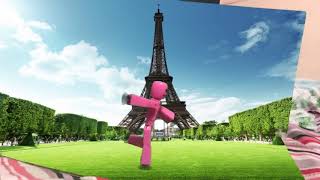 Purple StikBot Walking Animation Testing!